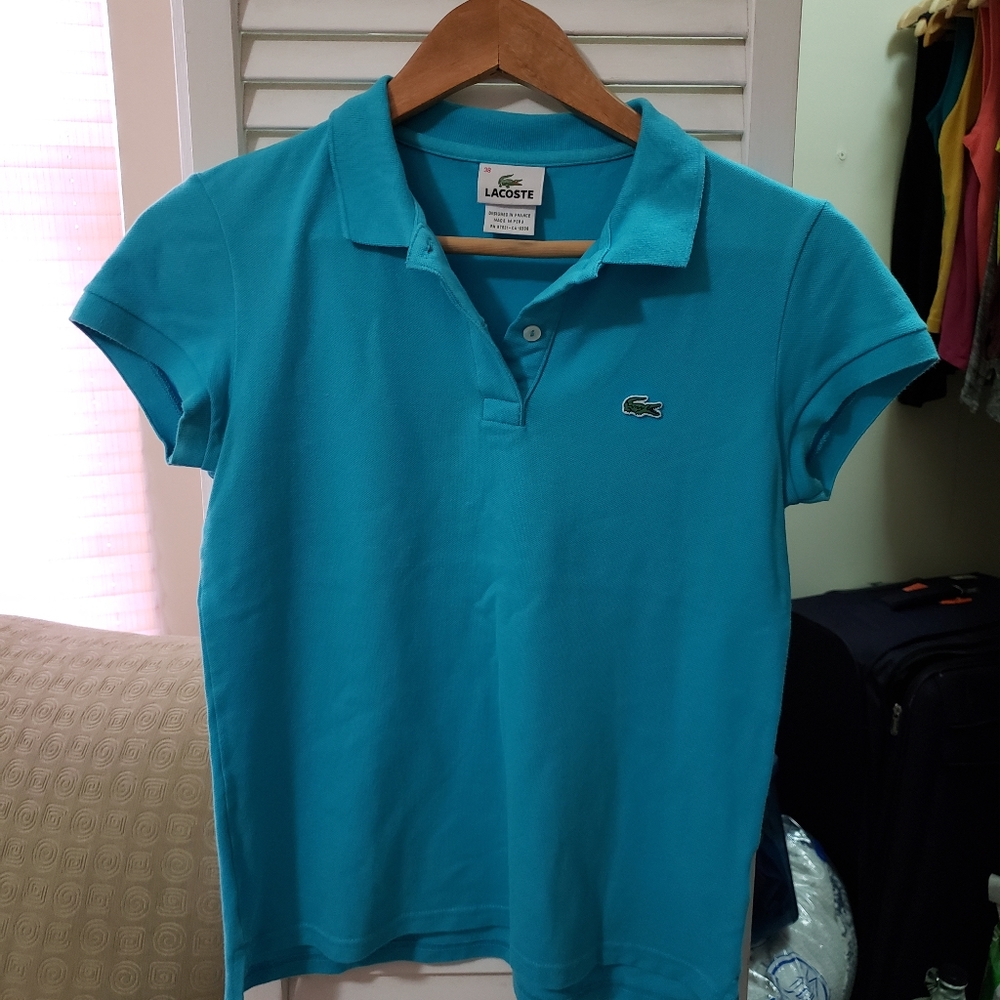 Lacoste Blue top
